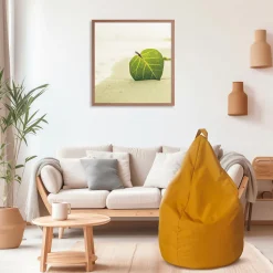 Pouf poire jaune cumin ⌀75 x H.120 cm Easy for life