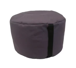 Pouf rond Easy for life ⌀48 x H.27 cm gris