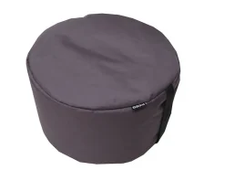Pouf rond gris Easy For Life Ø48x100cm