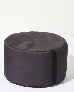 Pouf rond gris Easy For Life Ø48x100cm