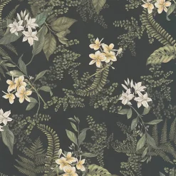 Profhome 394244-GU Papier peint floral légèrement texturé mat 5,33 m2