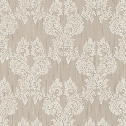 Profhome 956301-GU Papier peint aspect textile texturé mat 5,33 m2