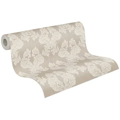 Profhome 956301-GU Papier peint aspect textile texturé mat 5,33 m2