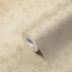 Profhome 387475-GU Papier peint floral légèrement texturé mat 5,33 m2