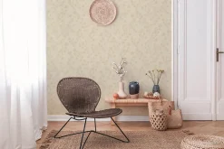 Profhome 387475-GU Papier peint floral légèrement texturé mat 5,33 m2