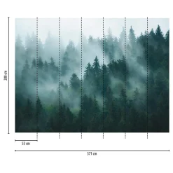 Profhome 398981-GU Papier peint photo lisse mat 3,71 m x 2,8 m