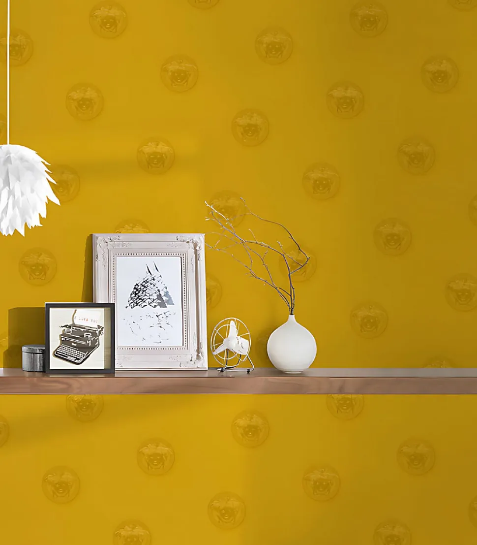 Profhome 348624-GU Papier peint de luxe exclusif légèrement texturé subtilement chatoyant 7,035 m2