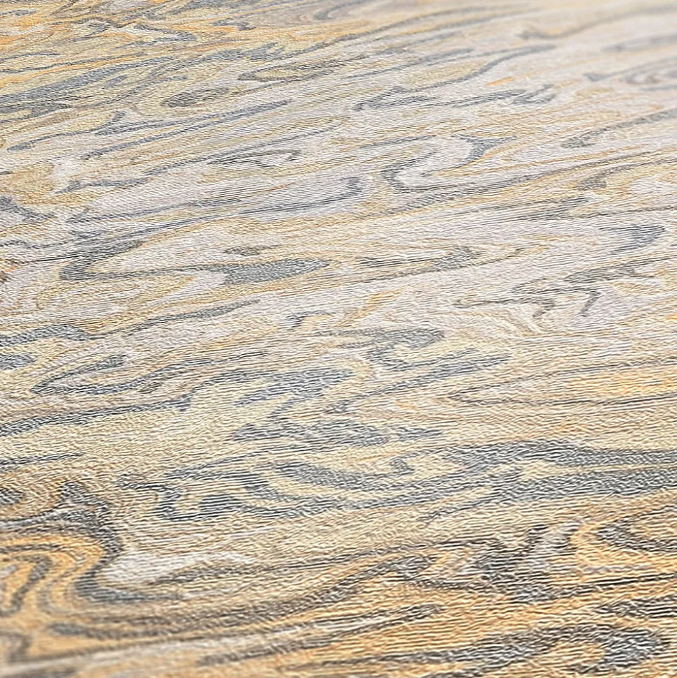 Profhome 383582-GU Papier peint aspect pierre carrelage légèrement texturé satiné 5,33 m2