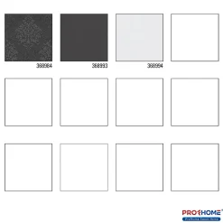 Profhome 368984-GU Papier peint baroque légèrement texturé brillant 5,33 m2