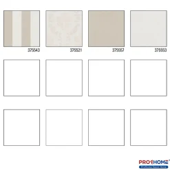 Profhome 375543-GU Papier peint à rayures légèrement texturé mat 5,33 m2