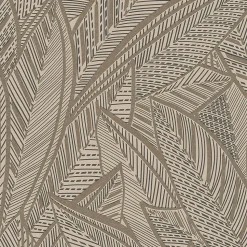 Profhome 399332-GU Papier peint à motifs graphiques légèrement texturé satiné 5,33 m2