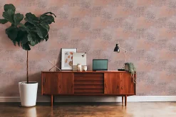 Profhome 378582-GU Papier peint à motifs graphiques légèrement texturé mat 5,33 m2