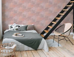Profhome 378582-GU Papier peint à motifs graphiques légèrement texturé mat 5,33 m2