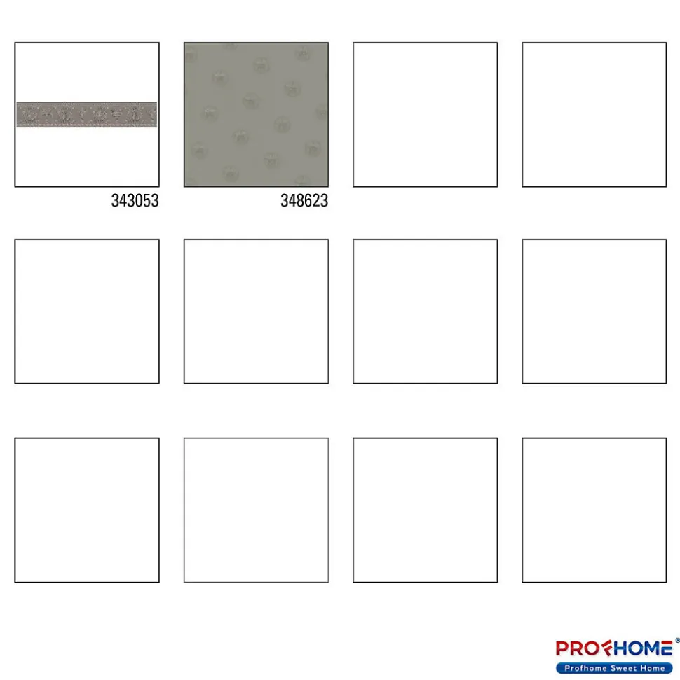 Profhome 343053-GU Papier peint de luxe exclusif légèrement texturé mat 0,45 m2