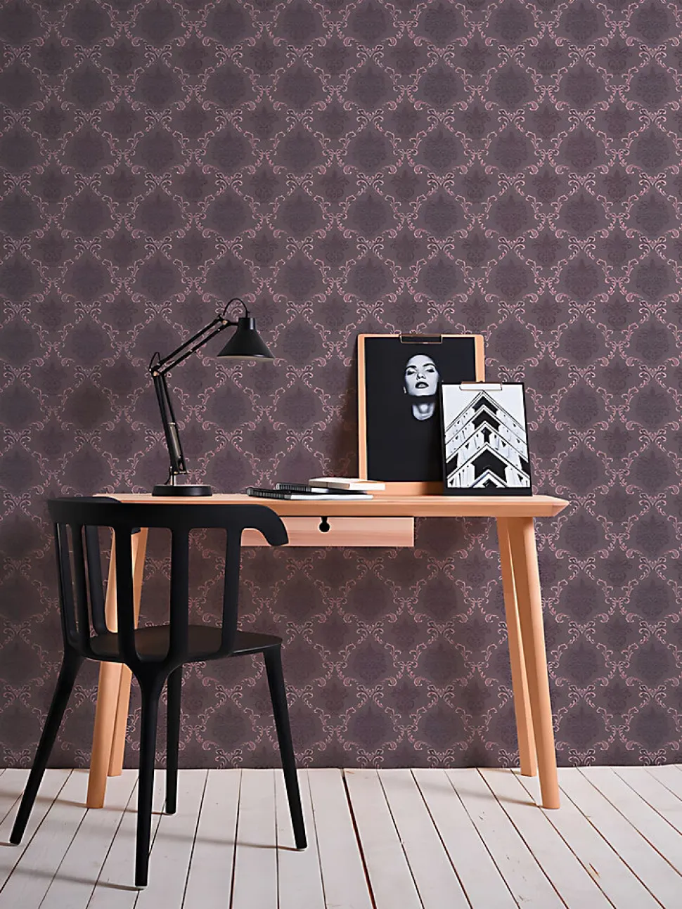 Profhome 956295-GU Papier peint aspect textile texturé mat 5,33 m2