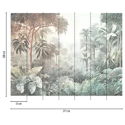Profhome 399011-GU Papier peint photo lisse mat 3,71 m x 2,8 m