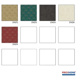 Profhome 374272-GU Papier peint de luxe exclusif légèrement texturé mat 5,33 m2