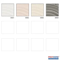 Profhome 386962-GU Papier peint 3D texturé scintillant 5,33 m2