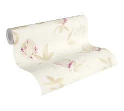 Profhome 344983-GU Papier peint floral légèrement texturé mat 5,33 m2
