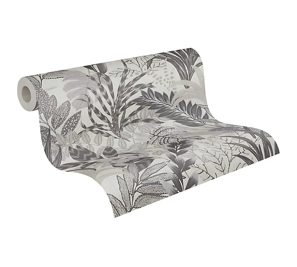 Profhome 378604-GU Papier peint floral légèrement texturé mat 5,33 m2