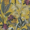Profhome 387381-GU Papier peint moitf d'oiseaux lisse mat 5,33 m2