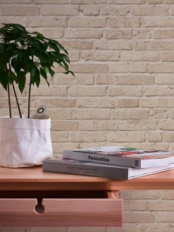 Profhome 355812-GU Papier peint aspect pierre carrelage légèrement texturé mat 5,33 m2