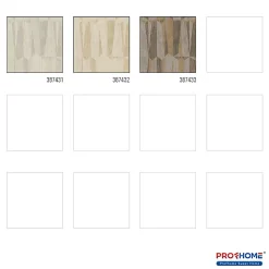 Profhome 387433-GU Papier peint aspect bois légèrement texturé satiné 5,33 m2