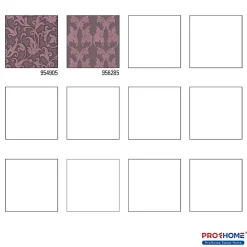 Profhome 954905-GU Papier peint aspect textile texturé mat 5,33 m2