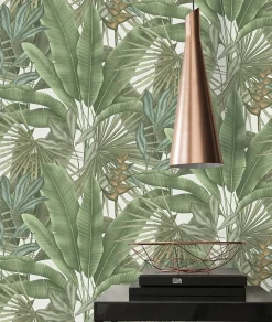 Profhome 396472-GU Papier peint nature légèrement texturé mat 5,33 m2