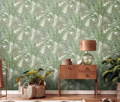 Profhome 396472-GU Papier peint nature légèrement texturé mat 5,33 m2