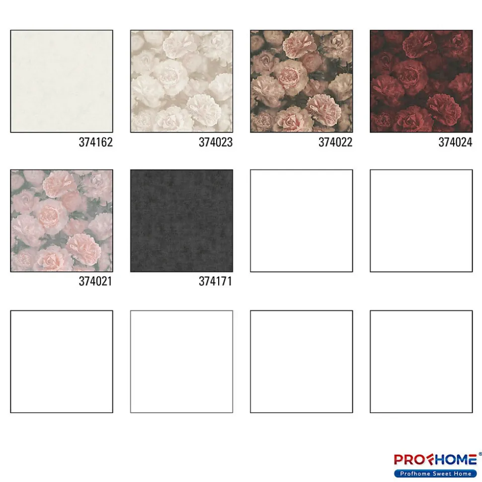 Profhome 374162-GU Papier peint ton-sur ton légèrement texturé mat 5,33 m2