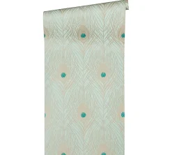 Profhome 369713-GU Papier peint nature légèrement texturé mat 5,33 m2