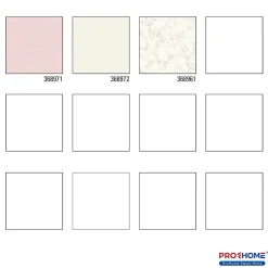 Profhome 368971-GU Papier peint ton-sur ton légèrement texturé scintillant 5,33 m2