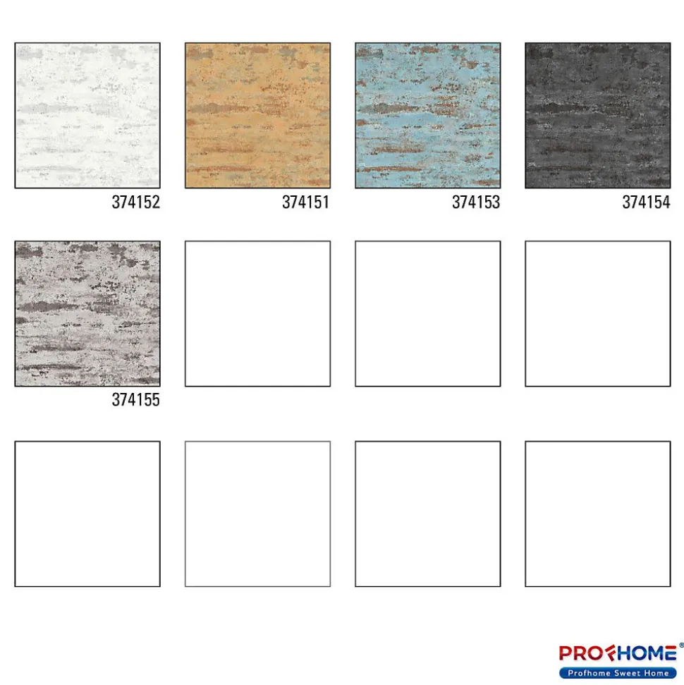 Profhome 374152-GU Papier peint ton-sur ton légèrement texturé mat 5,33 m2