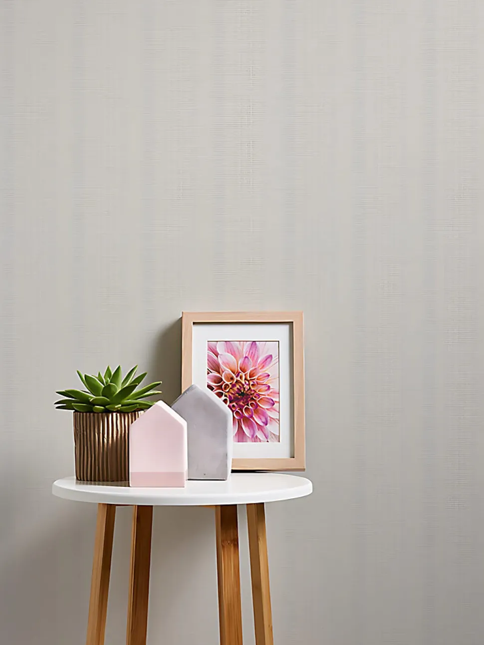 Profhome 569813-GU Papier peint à rayures texturé mat 5,33 m2