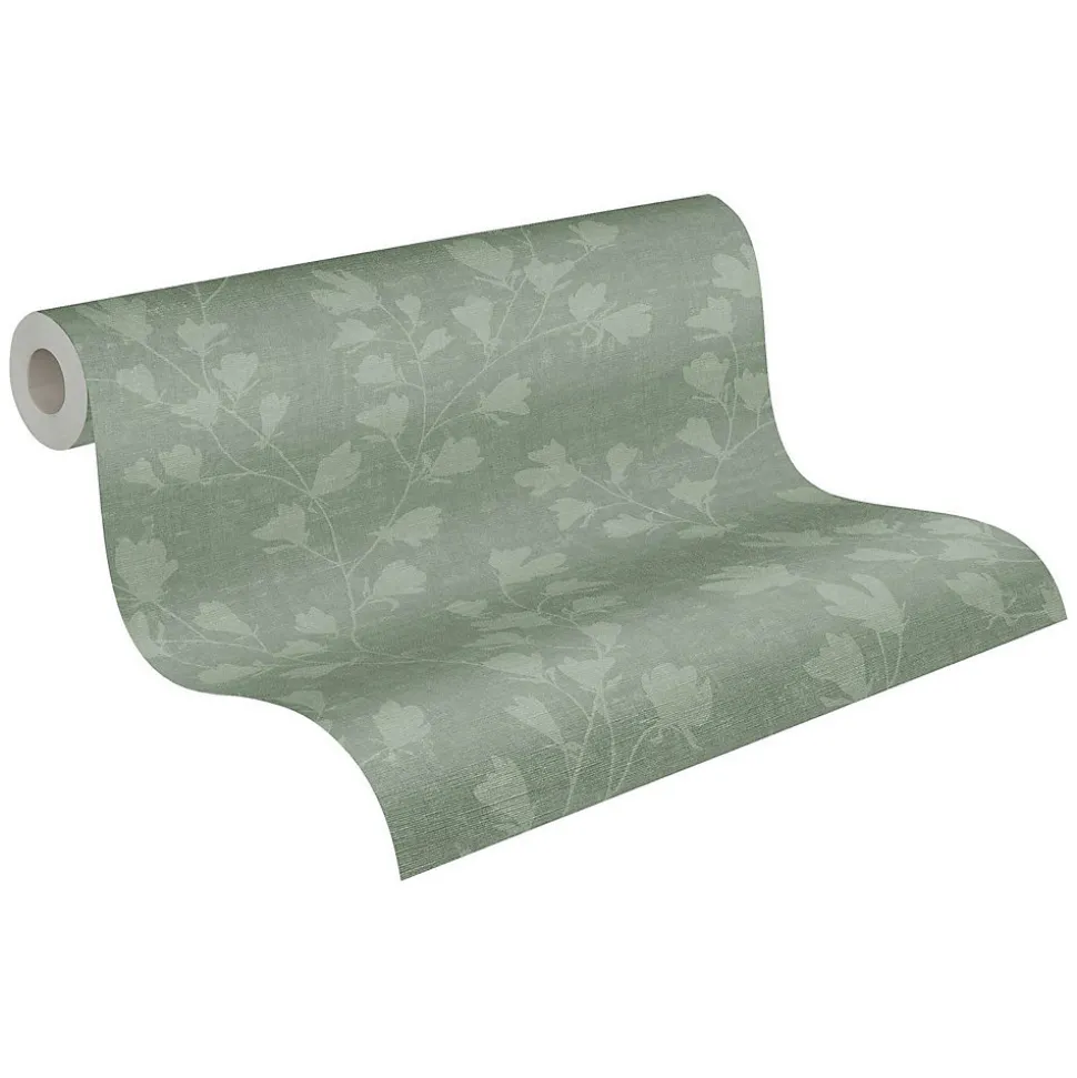Profhome 387473-GU Papier peint floral légèrement texturé mat 5,33 m2
