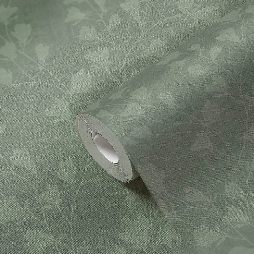 Profhome 387473-GU Papier peint floral légèrement texturé mat 5,33 m2