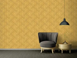 Profhome 935833-GU Papier peint de luxe exclusif texturé brillant 7,035 m2
