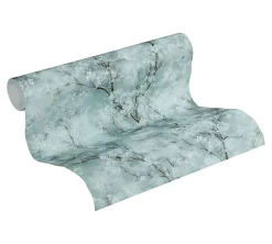 Profhome 374203-GU Papier peint floral lisse subtilement chatoyant 5,33 m2