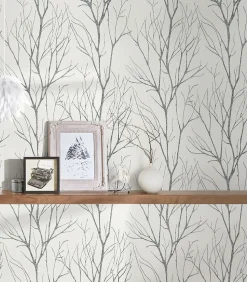 Profhome 372604-GU Papier peint nature légèrement texturé mat 5,33 m2