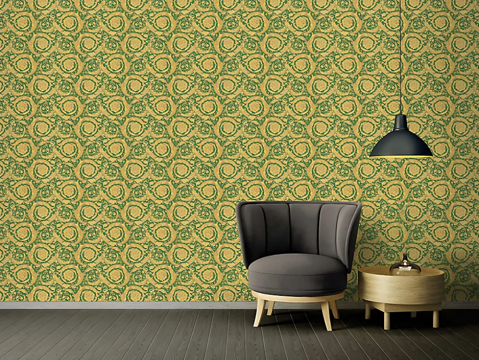 Profhome 366926-GU Papier peint de luxe exclusif texturé subtilement chatoyant 7,035 m2
