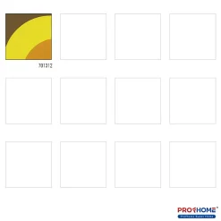 Profhome 701312-GU Papier peint rétro lisse mat 5,33 m2