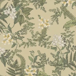 Profhome 394241-GU Papier peint floral légèrement texturé mat 5,33 m2
