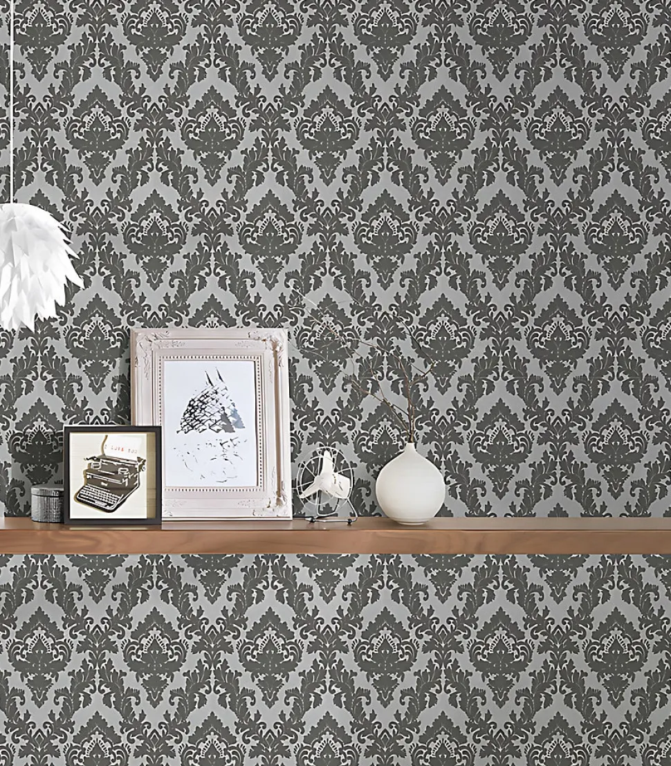 Profhome 335823-GU Papier peint baroque légèrement texturé mat 5,22 m2