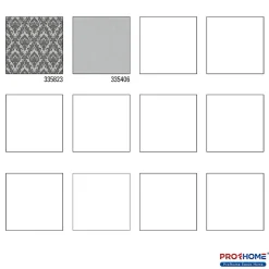 Profhome 335823-GU Papier peint baroque légèrement texturé mat 5,22 m2