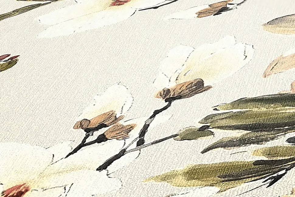 Profhome 364982-GU Papier peint floral légèrement texturé mat 5,33 m2
