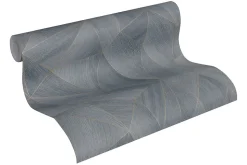 Profhome 361333-GU Papier peint à motifs graphiques lisse mat 5,33 m2