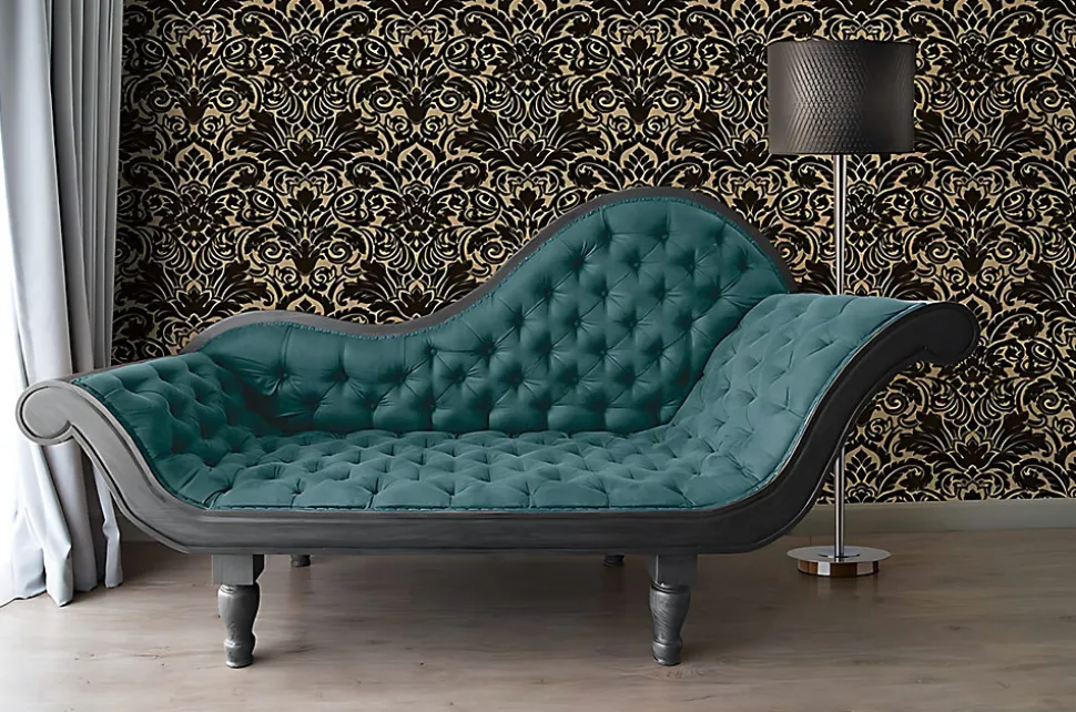Profhome 335834-GU Papier peint baroque légèrement texturé mat 5,22 m2