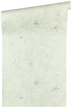 Profhome 344962-GU Papier peint de luxe exclusif légèrement texturé subtilement chatoyant 7,035 m2