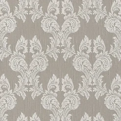Profhome 956306-GU Papier peint aspect textile texturé mat 5,33 m2